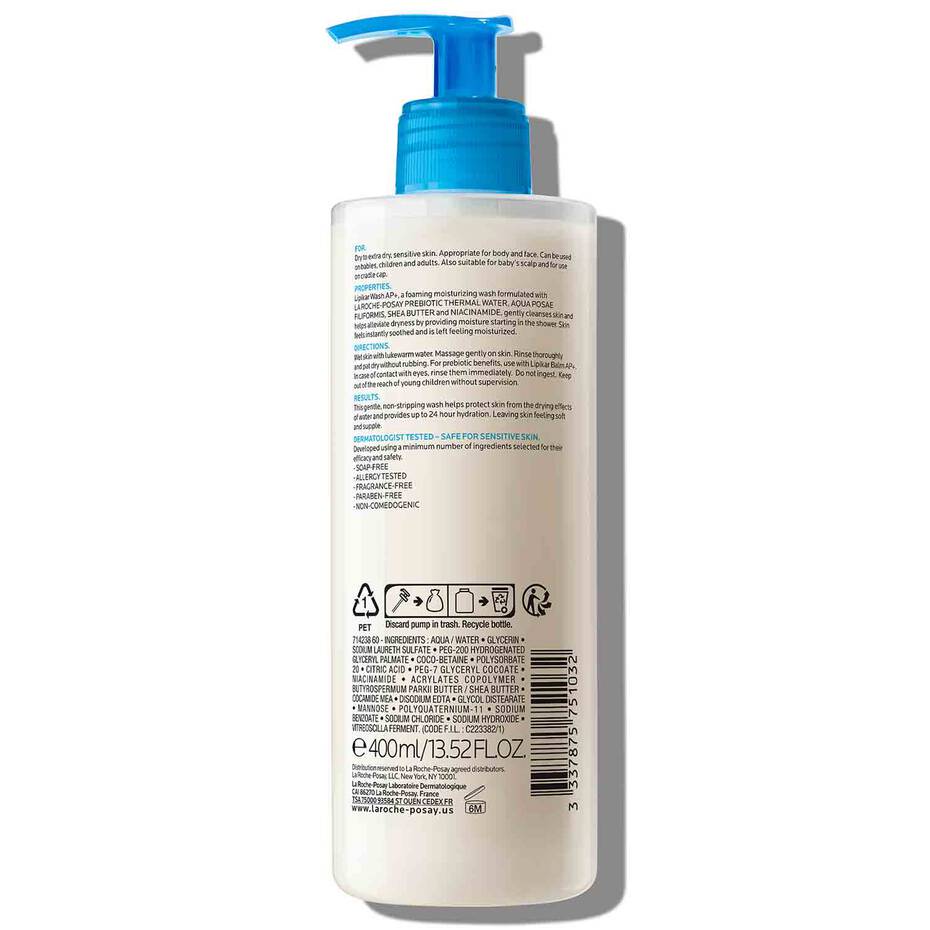 La Roche-Posay | Lipikar AP+ Gentle Foaming Moisturizing Wash