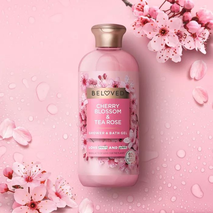 Beloved Cherry Blossom & Tea Rose Bath & Shower Gel