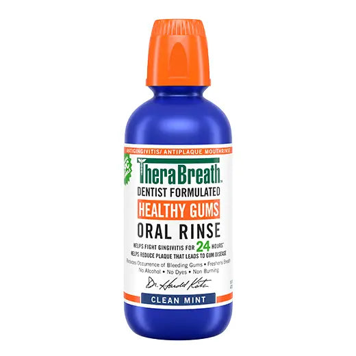 TheraBreath | Healthy Gums Oral Rinse - Clean Mint