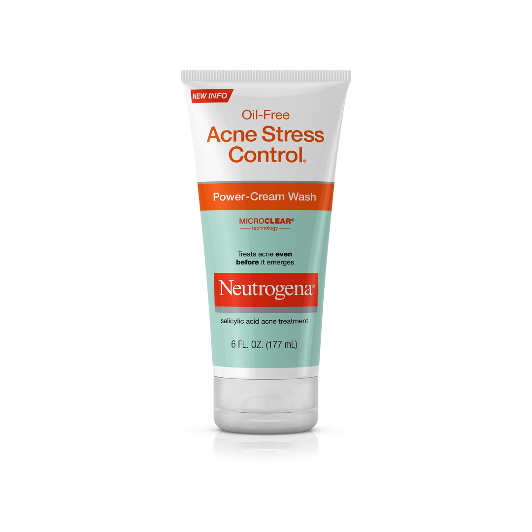 Neutrogena Oil-Free Acne Stress Control Power-Cream Wash