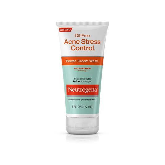 Neutrogena Oil-Free Acne Stress Control Power-Cream Wash