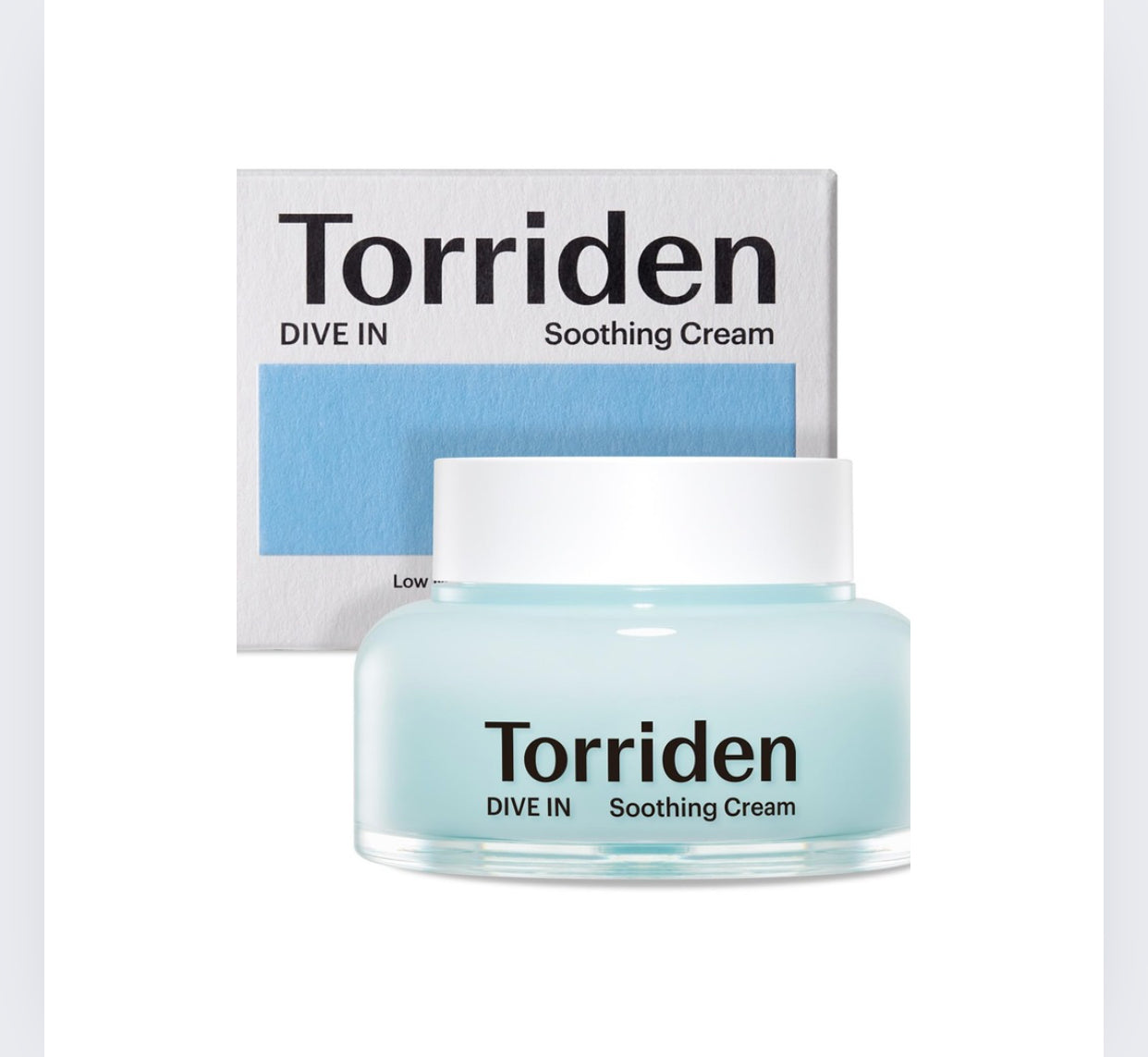 Torriden Dive In Soothing Cream