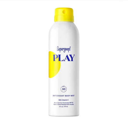 Supergoop PLAY Antioxidant Body Mist SPF 50 with Vitamin C