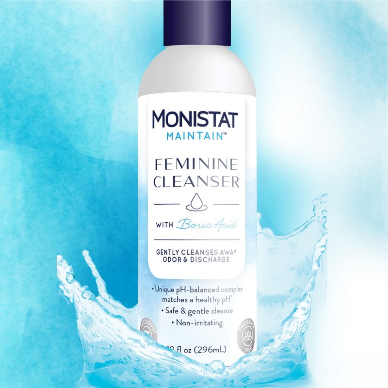 Monistat Maintain Feminine Cleanser with Boric Acid