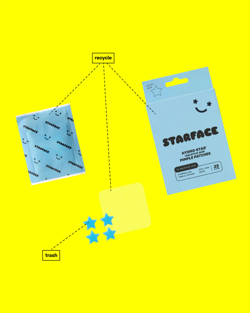 Starface Hydro-Star + Salicyclic Acid Pimple Patches