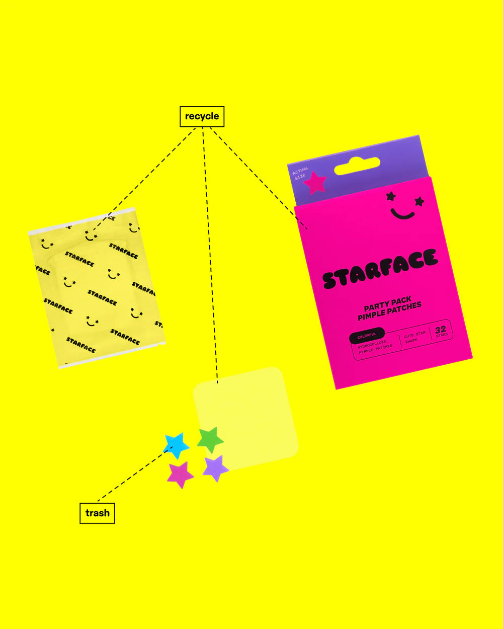 Starface Party Pack Pimple Patch