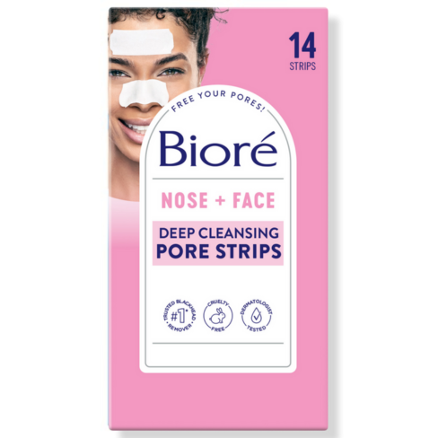 Bioré Nose + Face Deep Cleansing Pore Strips