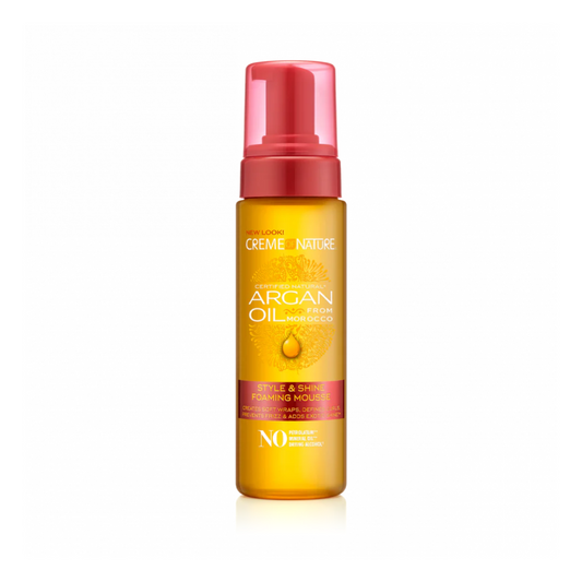 Creme of Nature Argan Oil Style & Shine Foaming Mousse