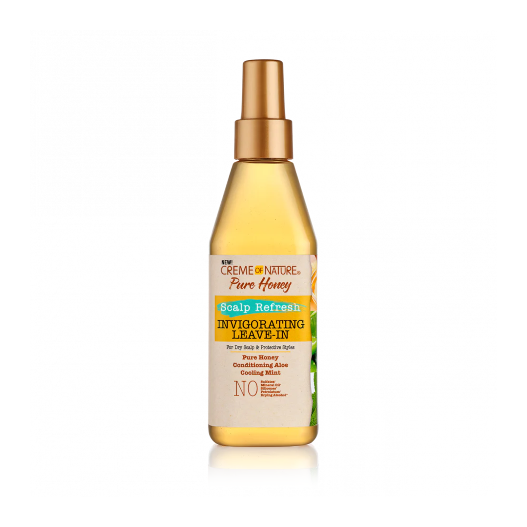 Creme of Nature Pure Honey Scalp Refresh Invigorating Leave-In