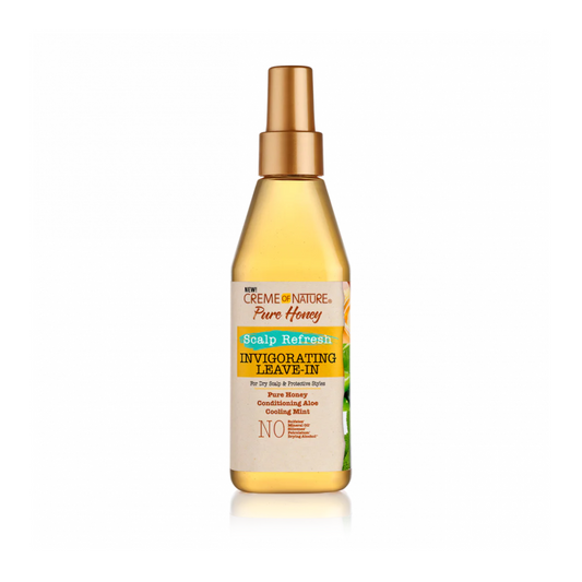 Creme of Nature Pure Honey Scalp Refresh Invigorating Leave-In