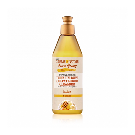 Creme of Nature Pure Honey Hair Food Strengthening Pure Delight Sulfate-Free Cleanser