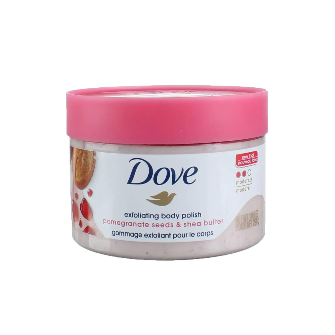 Dove Exfoliating Body Polish Body Polish Pomegranate Seeds & Shea Butter