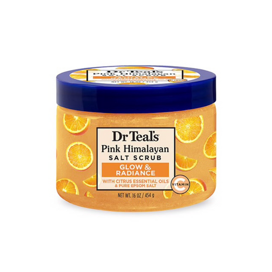 Dr Teal's Pink Himalayan Salt Scrub | Glow & Radiance