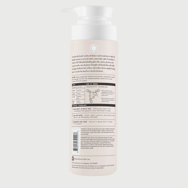 Naturium | The Smoother Glycolic Acid Body Wash