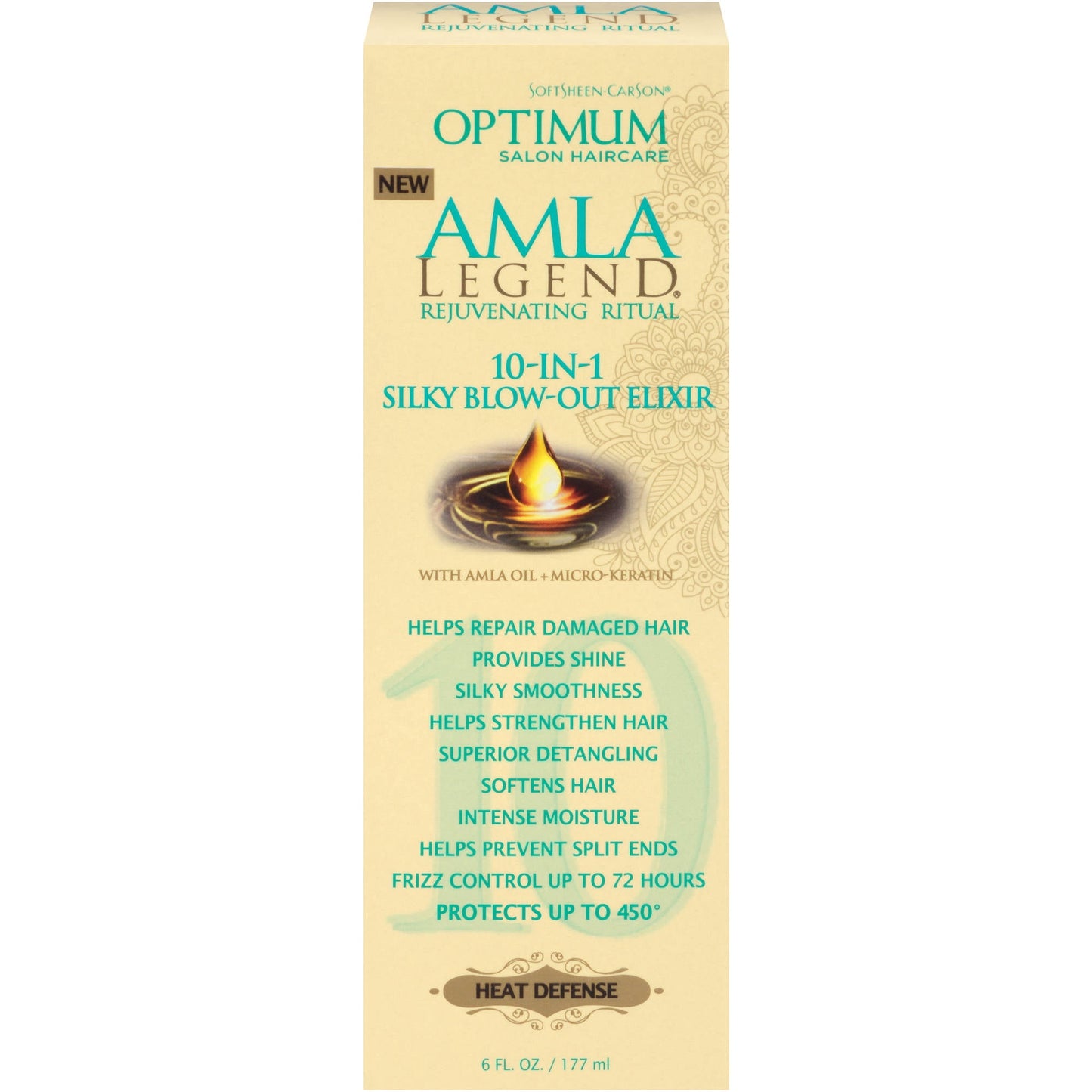 SoftSheen-Carson Optimum Amla Legend 10-in-1 Silky Blow-Out Elixir