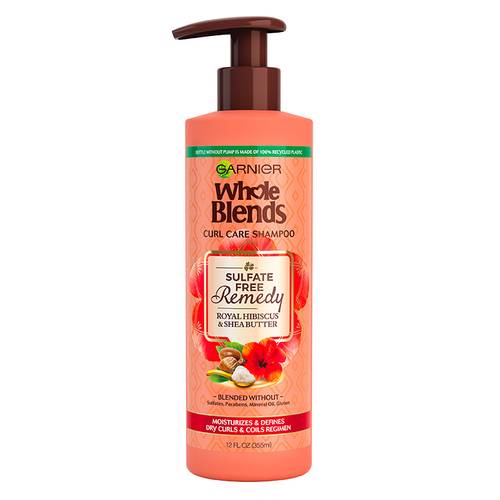 Garnier Sulfate Free Remedy Royal Hibiscus & Shea Butter Shampoo