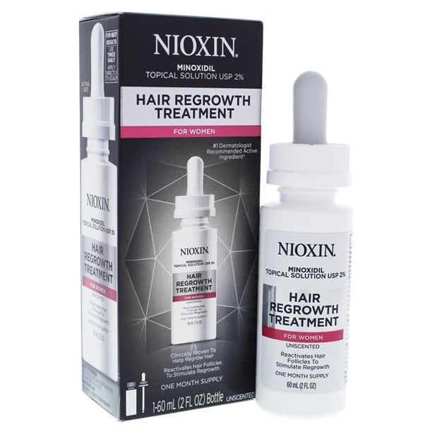 Nioxin Minoxidil Topical Solution USP 2% Hair Regrowth Treatment