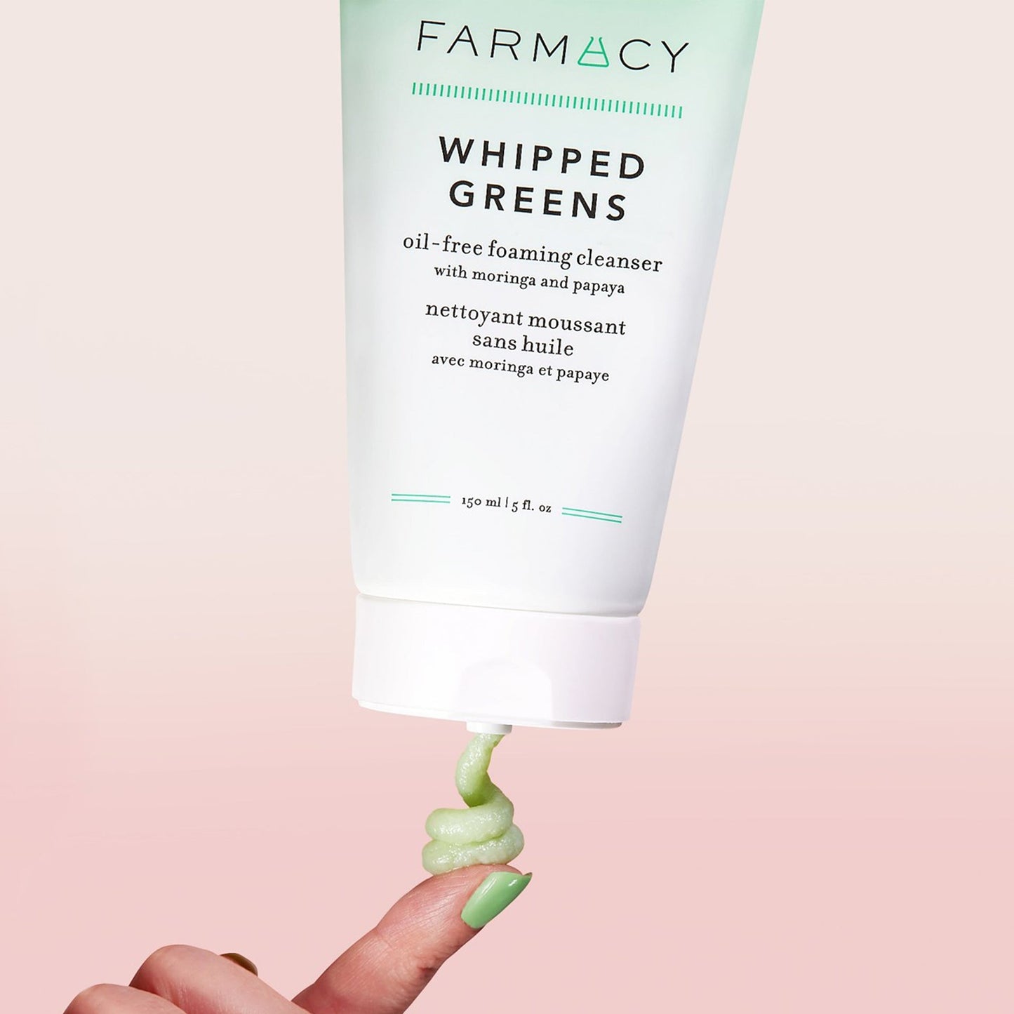 Farmacy Whipped Greens Oil-Free Foaming Cleanser